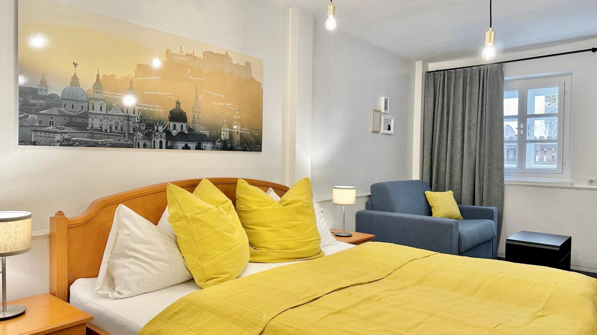 Hotel Krone 1512 Залцбург Екстериор снимка