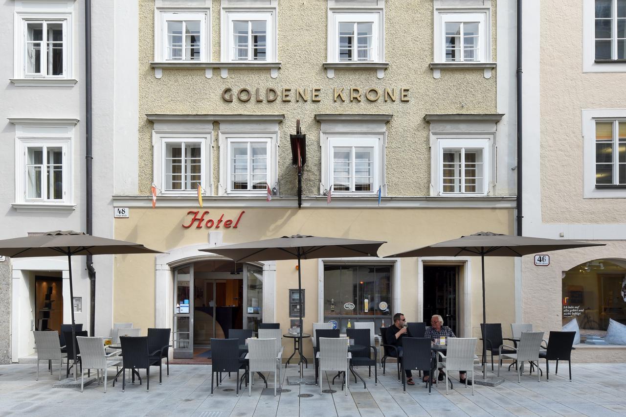 Hotel Krone 1512 Залцбург Екстериор снимка